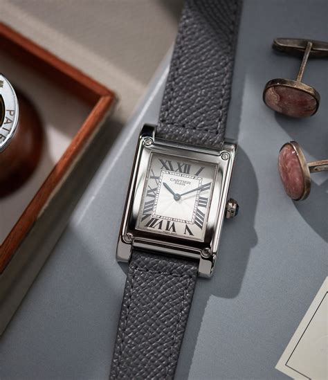 cartier tank a vis platinum|louis cartier watches.